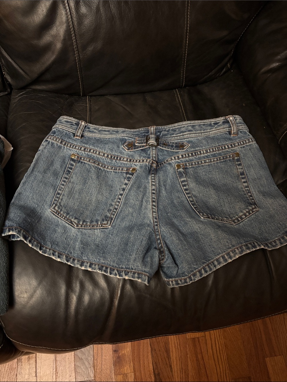 Classic Blue Denim Women's Shorts
